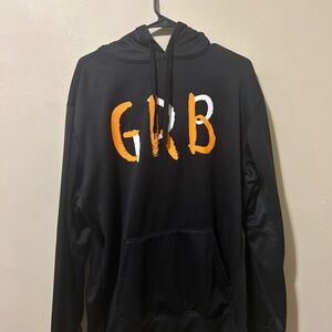 Black and Orange Men’s Basketball Track Suit | Size Large | Brand New